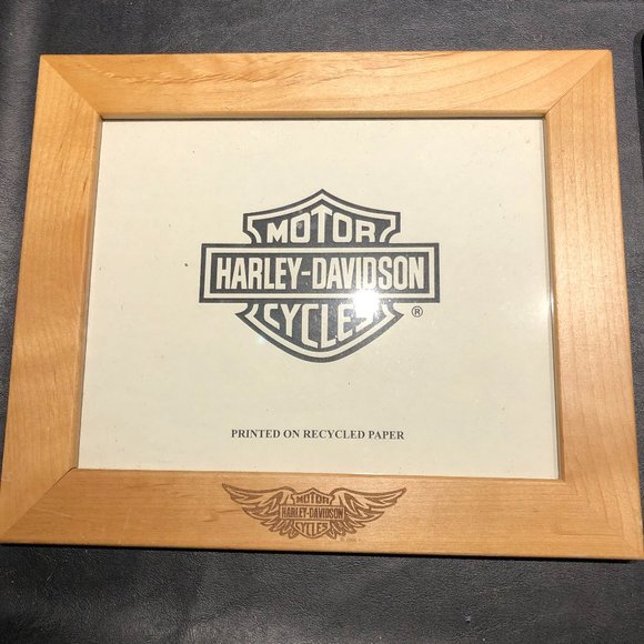 HarleyDavidson Art Harley Davidson Wooden Photo Frame Poshmark